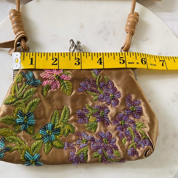 Valentino Garavani Rhinestone Silk Evening Bag - Picture 12 of 15